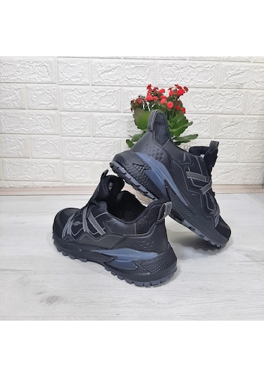 M.p. 1642 Siyah Memoryfoam Rahat Kaydırmaz Spor Ayakkabı Siyah