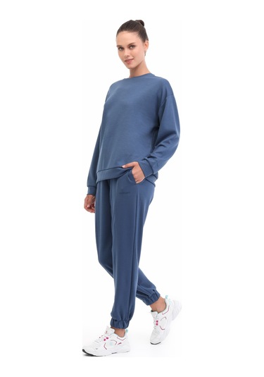 Lumberjack Wb 16alıce-c Ck97 5pr İndigo Kadın Sweatshirt 000000000102025800 Mavi