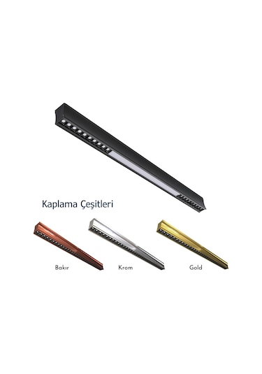 4000k Gün Işığı - Krom Kaplama - Sıvaüstü Gün Işığı