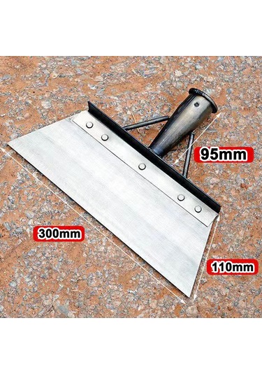 Neevoyu Çelik Multifonksiyonel Temizlik Pala - Gıda, Bahçe, Sokak İçin Dayanıklı, 30 Cm Uçlu Hızlı Kaldırma Aracı