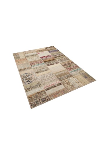 Ihtişamlı Ve Rengarenk Patchwork Halı 230x160 Cm 6337