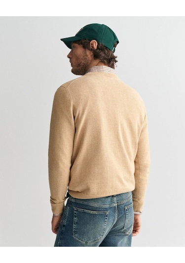 Gant Erkek Sweatshırt 8030561-296 8030561-296 Krem Krem