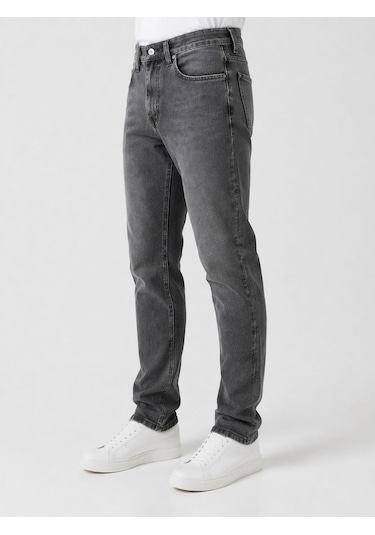 Classics Men Captiva Regular Fit Likralı Erkek Jean Pantolon 7571 Gri