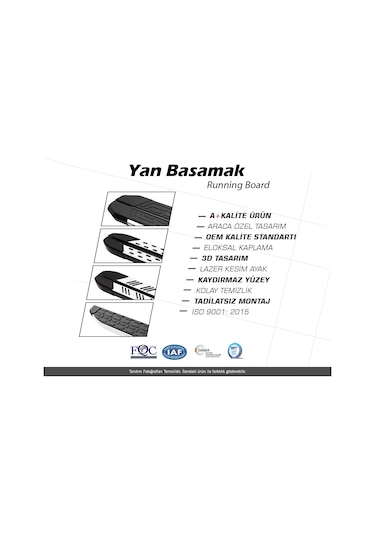 Hyundai Bayon Evo Krom Yan Basamak 173 Cm 2021 Üzeri