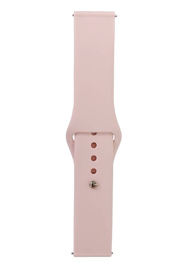 Mobilteam Huawei Honor Magic 2 46mm Band Serisi 22mm Klasik Kordon Silikon Strap Kayış-sand Powder