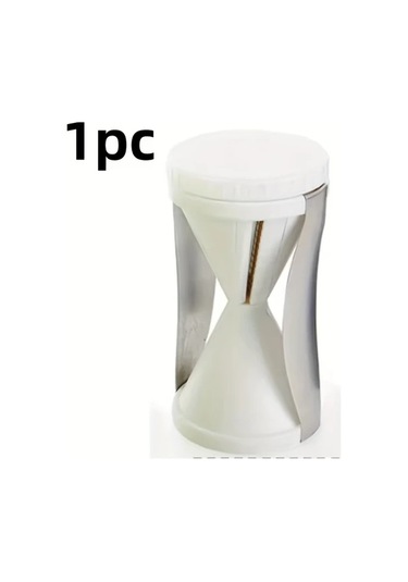 Techbloom Beyaz Renkli Sebze Dilimleyici Paslanmaz Çelik Bıçaklar İnce Ve Kalın Makarna Kabak Salatalık Havuç İçin Uygun 1 Parça