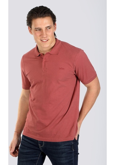 Lee Cooper Twıns 1 Erkek Pike Polo Yaka T-Shırt Gül Kurusu-17949-Gül Kurusu Gülkurusu
