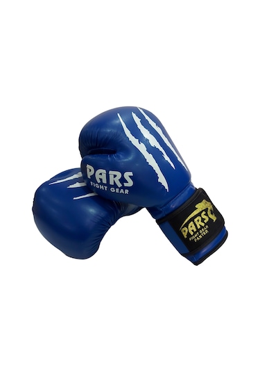 Pars Panter Boks Kick Boks Muay Thai Eldiveni Mavi