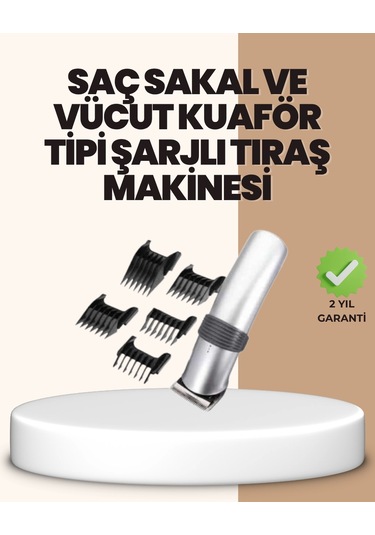 Tıraş Makinesi Temizlik Ve Yağlama Setiyle Birlikte