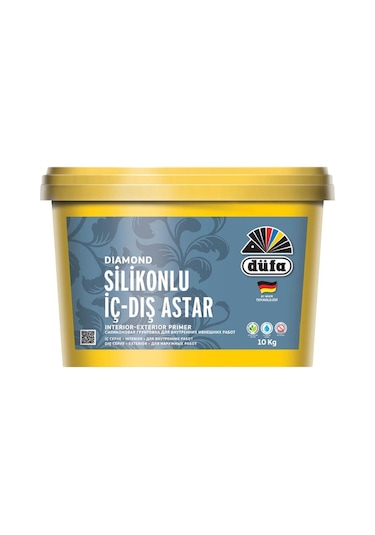 Düfa Diamond Silikonlu İç ve Dış Cephe Astar 10 KG