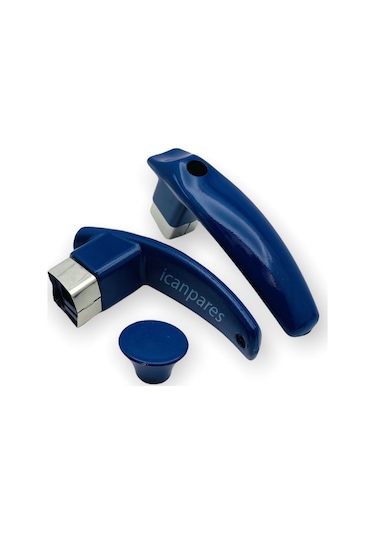 Çaydanlık Kulp Demlik Kulp Seti Kulp ve Kapak Tutacak Seti Lacivert