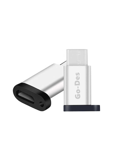 Go Des GD-CT10 Micro to Type-C Çevirici Adaptör Anahtarlık - ZORE-220325