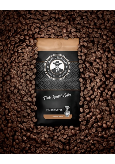 Caffe Del Bello Filtre Kahve Special Blend Çekirdek 1 KG