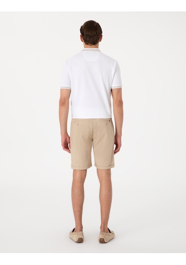 Pierre Cardin Erkek Bej Şort / Bermuda 50308148-vr011 Bej