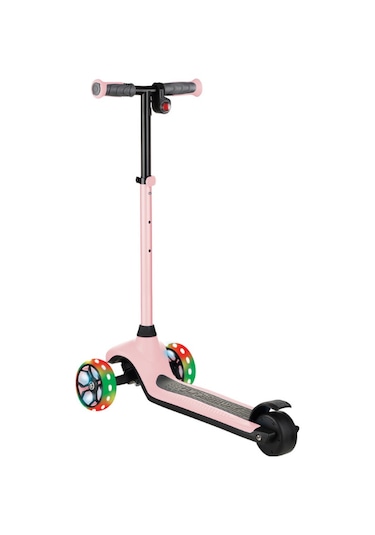 Globber One K E-motion 4 Plus Işıklı Elektrikli Scooter - Pastel Pembe Pembe