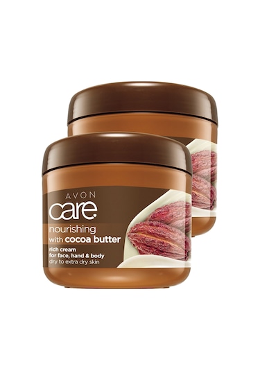 Avon Care Kakao Yağı Yüz El ve Vücut Kremi 2 x 400 G