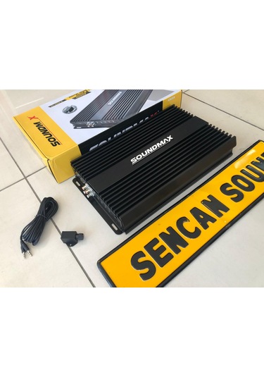 Soundmax Mono Sx-D3000.1D - Sencan Sound