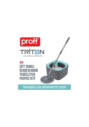 Proff Triton Temizlik Seti Gri