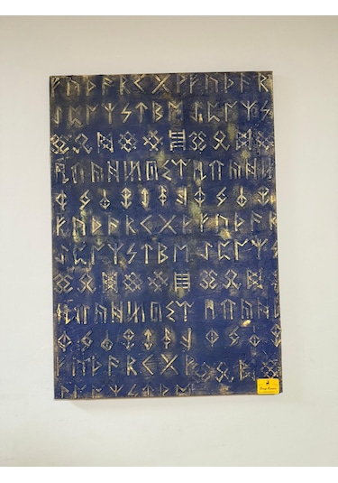 Kabartmalı Göktürk Alfabesi Tablo