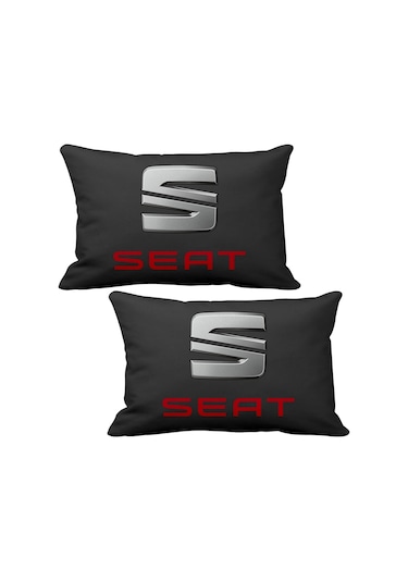 Seat 2 Li Lüks Araç Boyun Yastığı 5 Renk Ahşap Anahtarlık