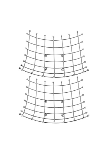 Paslanmaz Çelik Meyve Sepeti, Kase, Sebzelik, Depolama Rafı, Mutfak Depolama, Dekor -