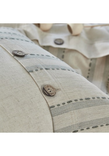 Ecocotton Delfin Yeşil Çift Kişilik %100 Organik Pamuk Nevresim Takımı Yeşil