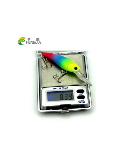 Hengjıa 0.29 Oz/8.4g Plastik Minnow Balık Yemi Teknesi Uzaktan Kumandalı Olta Atıcı Pike Seyahat Olta Takımı 4 Adet