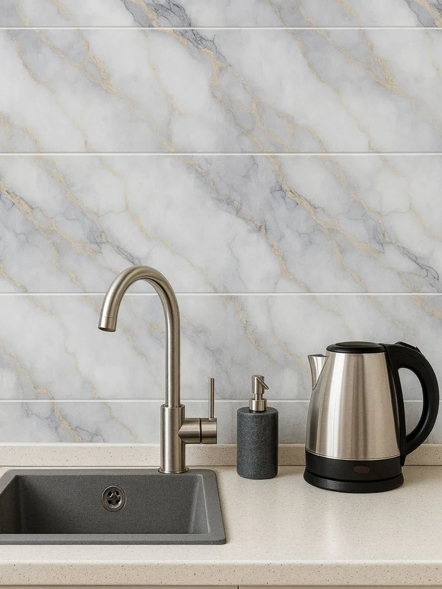 Frays Decor Banyo Ve Mutfak İçin Kendinden Yapışkanlı Duvar Panelleri 403194824