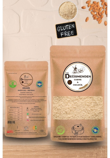 Taş Değirmenden Gurme & Organik Badem Unu Glutensiz 300 G