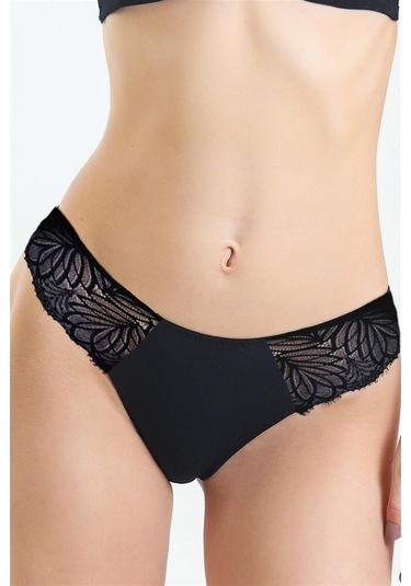 Magic Form 185 Kadın Dantelli Sting Külot-siyah Siyah