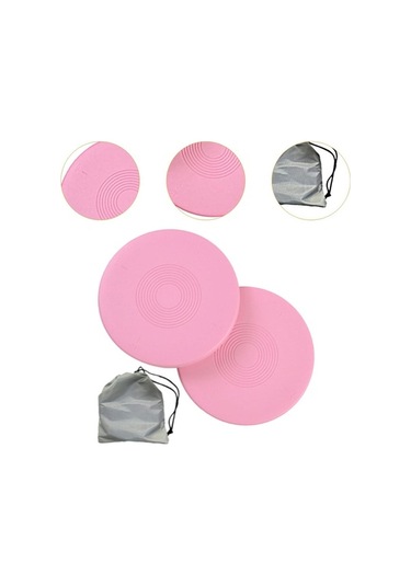 Ganzhoushop Tahtası Suntek Sporları Pembe Bale Dönme Cihazı Ev Egzersiz 2 Adet Pembe