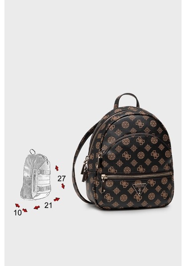 Guess Bayan Sırt Çantası Hwpg6994320 Mlo Kahve (518268802) - One Sıze