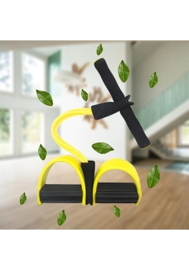 Ollevra Jimlastik Aleti Elastik Yay Karın Kası Çalıştırıcı Trimmer Çok Renkli