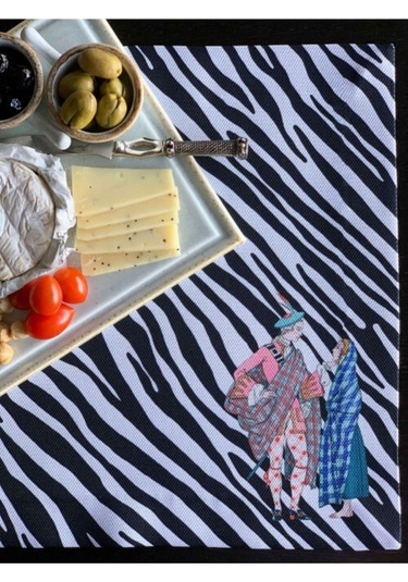 Best Couple Kumaş Amerikan Servis 4'lü Set - 35x50cm Keten Kumaş Ulusl.yıkama Ve Solmama Sertifikası Çok Renkli