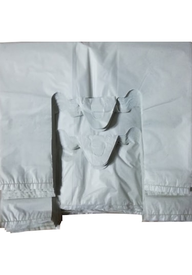 Kalbi Ticaret Kalın Beyaz Poşet Küçük Boy 1 KG