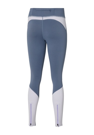 Mizuno Warmalite Tight Kadın Tayt Mavibeyaz Gri