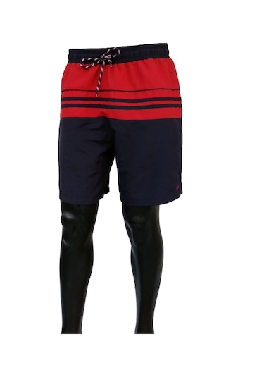 Erkek Kırmızı Mıcro Çabuk Kuruma Özellikli Deniz Şortu Edy2024k Kırmızı