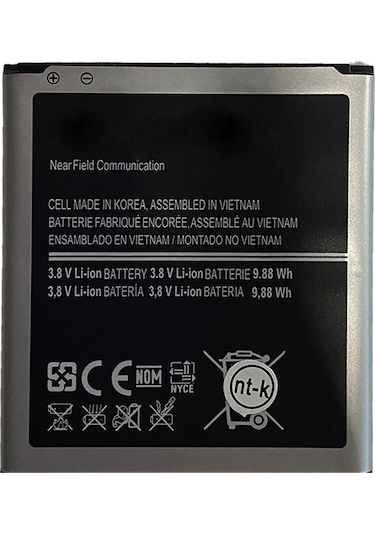 Teknonet Samsung Galaxy İ9500 S4 Uyumlu Samsung B600be 2600 Mah Batarya