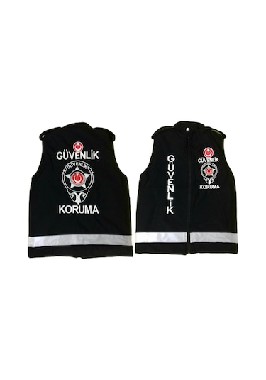 Tasarımı Mükemmel,özel Güvenlik Yeleği Sipariş Ver. Siyah