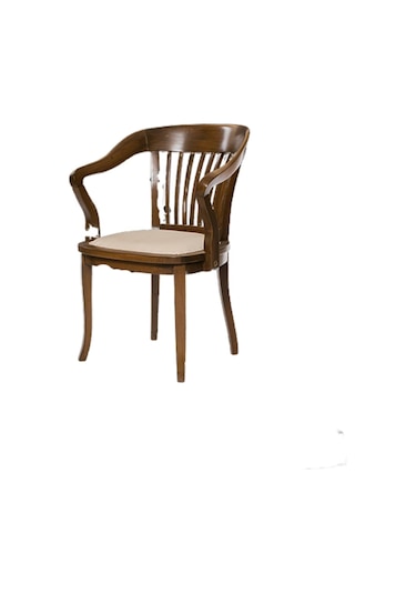 Bengimobilya Zus593 Atmaca Tam Kolçak Kayın Torna Retro Bambu Iskelet Sandalye