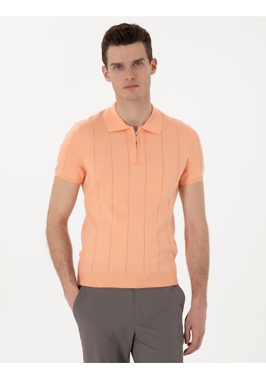 Pierre Cardin Erkek Yavruağzı Kazak /triko 50305983-vr053 Yavruağzı