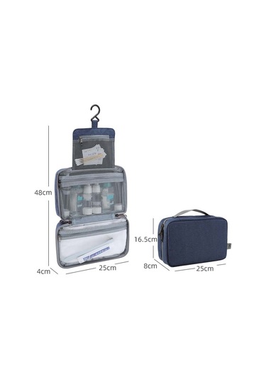 Moveevo Strength Fabrika Seyahat Su Geçirmez Yıkama Çantası Saklama Çantası Erkek Ve Kadın Taşınabilir Katlanır Tuvalet Çantası