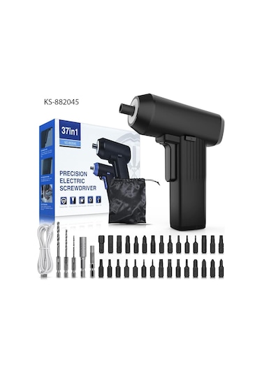 Kingsdun Sarjli Tornavida Seti 32 Parça Manyetik Uç 3.6v 1300mah