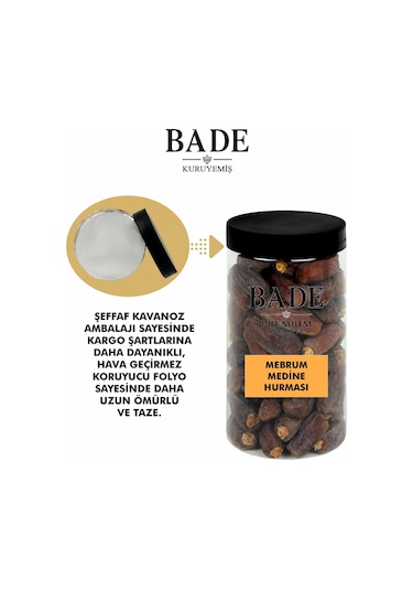 Mebrum Medine Hurması Jumbo İri Boy 700 Gr. 700 G