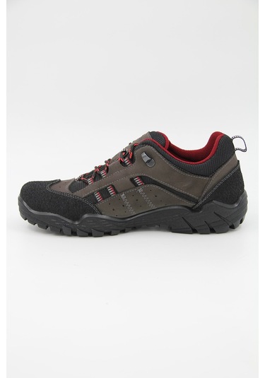 Esse 25703 Erkek Hakiki Deri Spor Ayakkabı - Füme-füme Füme