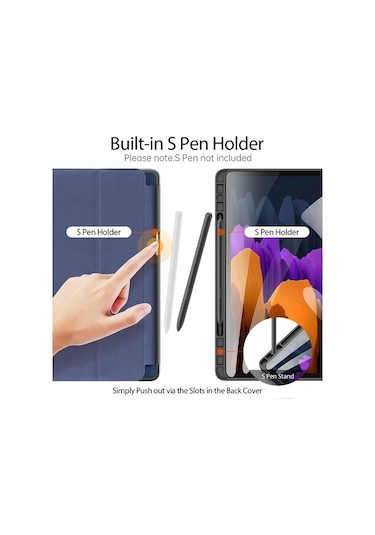 Duxweel Samsung Uyumlu Tab S7 Plus 12.4'' [Sm-T970/T975/T976/T978] Kılıf (469895568)