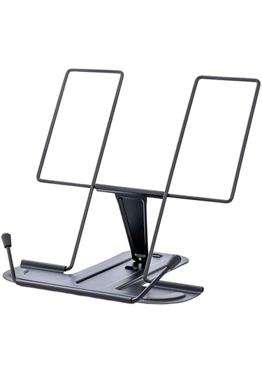 Homyl Taşınabilir Yemek Kitabı Tutucu Organizatör Kitapları Siyah