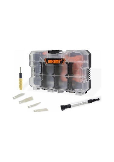 Jakemy Jm-8158 Çok Fonksiyonlu Dıy Tool Tornavida Seti 35 Parça
