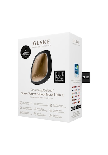 Geske 9 ın 1 Smartappguided Sonic Warm & Cool Mask