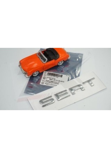 Seat Bagaj Krom Abs 3M 3D Yazı Logo Amblem